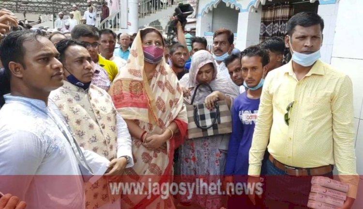 সিলেটকে নিজের ‘দ্বিতীয় বাড়ি’ মনে করেন বিদিশা এরশাদ