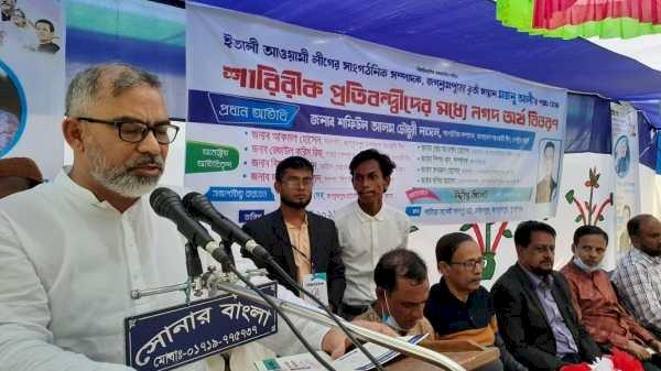 প্রবাসী আ.লীগ নেতা মজনুর মানবিক কাজের ভূয়সী প্রশংসায় নাদেল