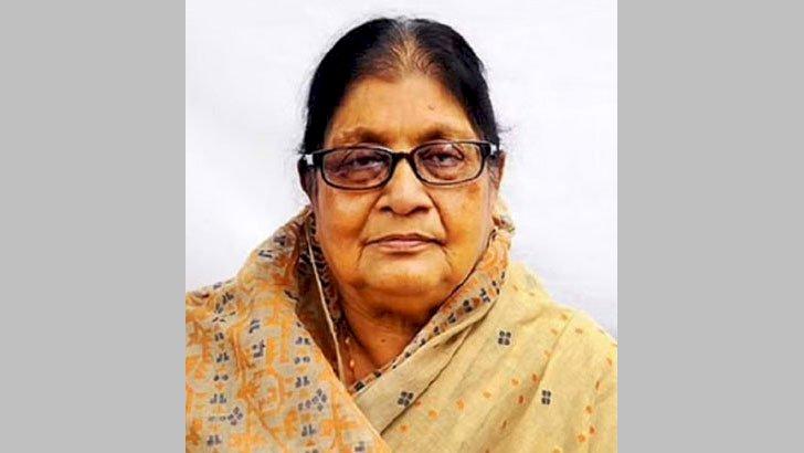সৈয়দা সাজেদা চৌধুরী আর নেই